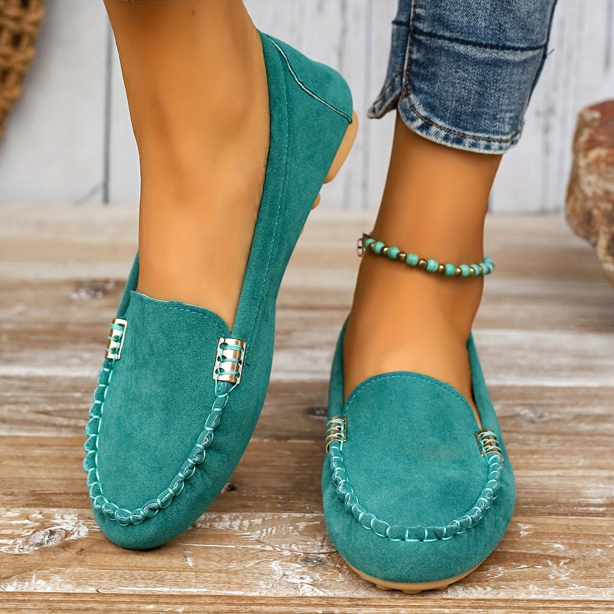 Kaia™ | Loafer-Style Ballet Flats
