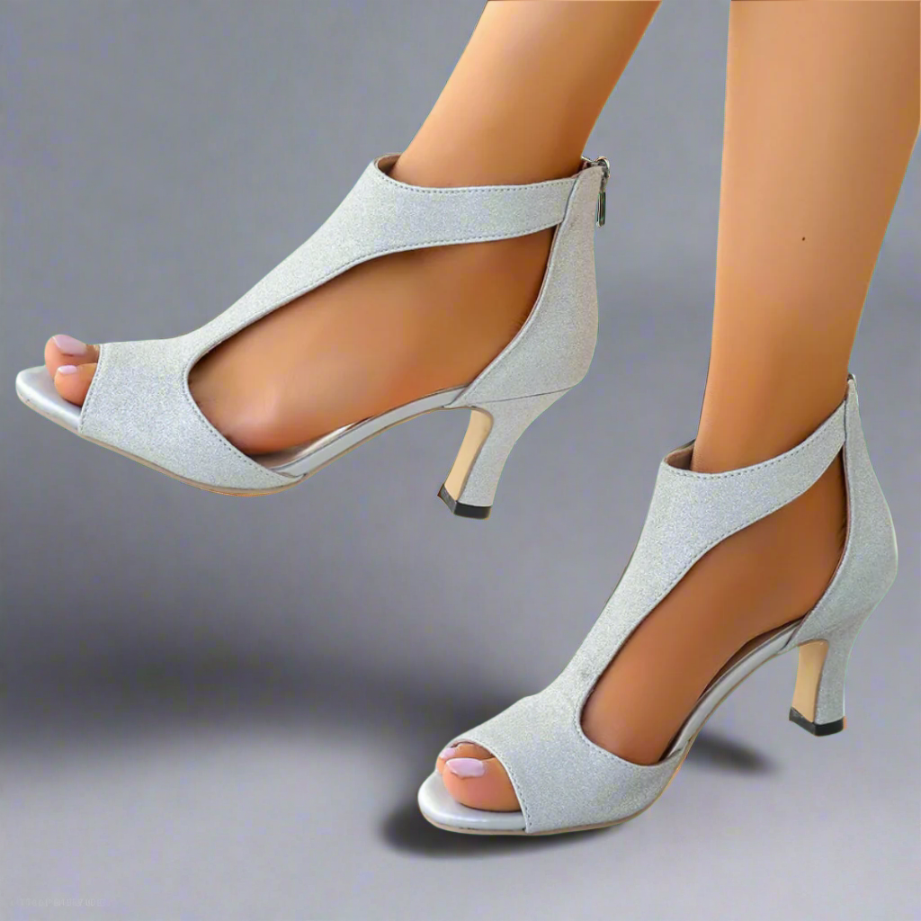 Suzanne™ | Elegant Satin Heels