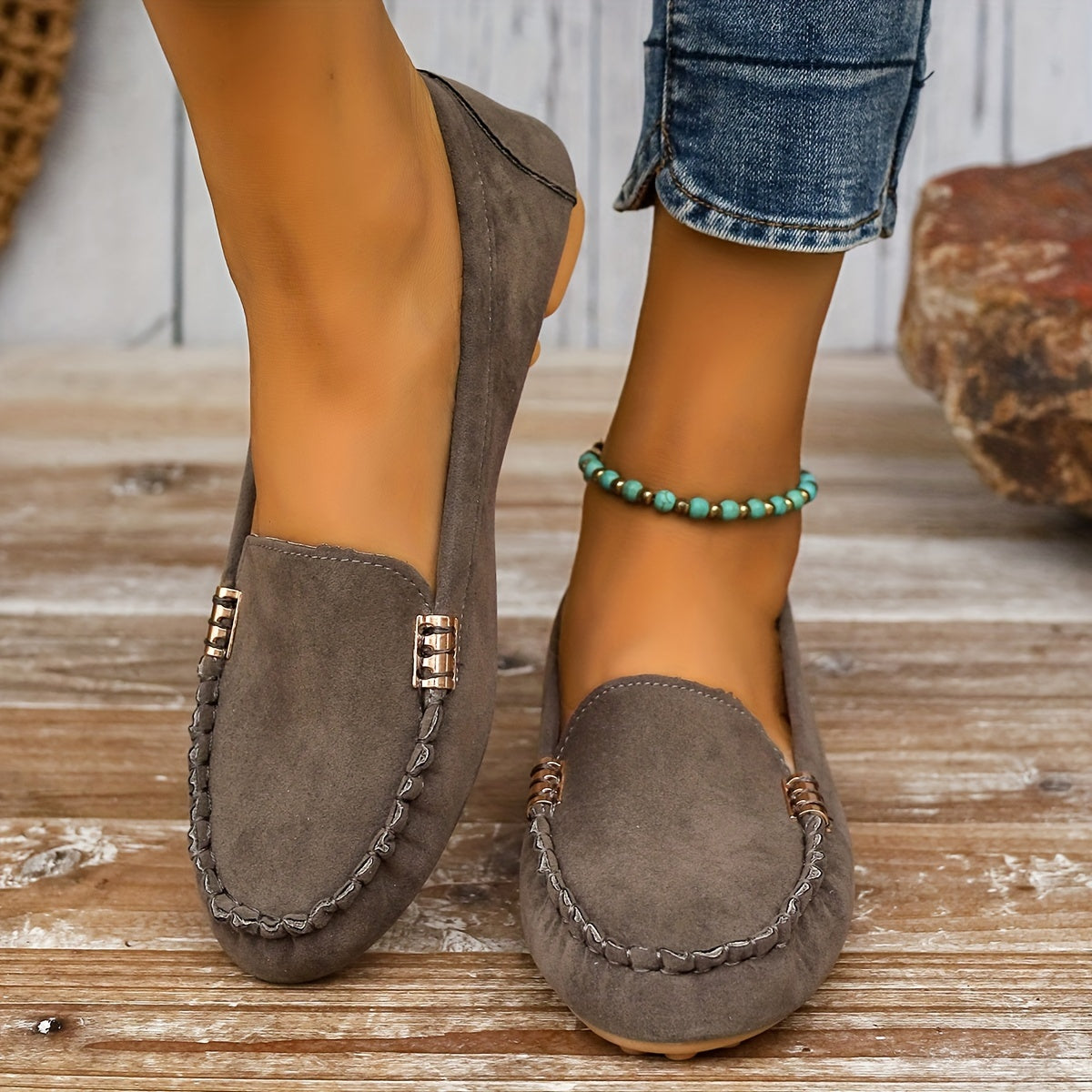 Kaia™ | Loafer-Style Ballet Flats