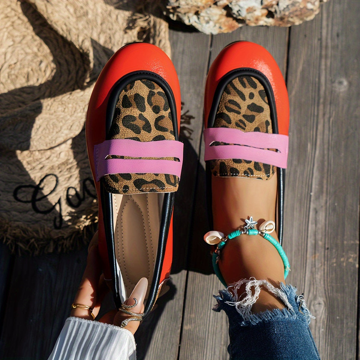 Amalia™ | Multicolor Loafers