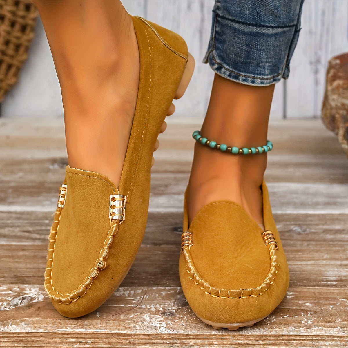 Kaia™ | Loafer-Style Ballet Flats