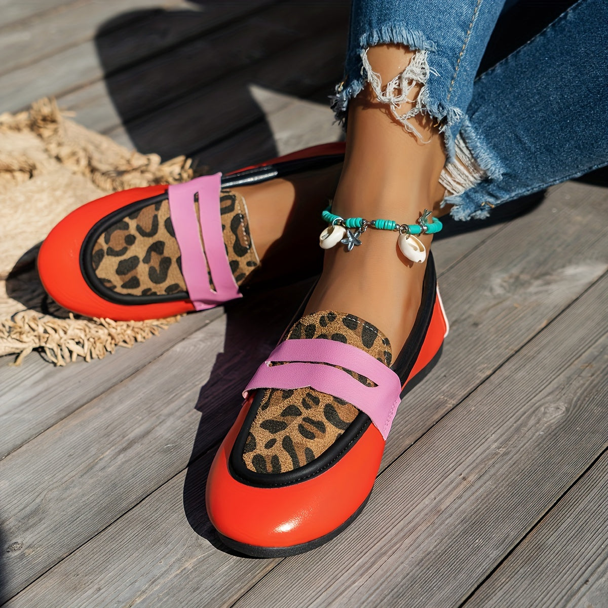 Amalia™ | Multicolor Loafers