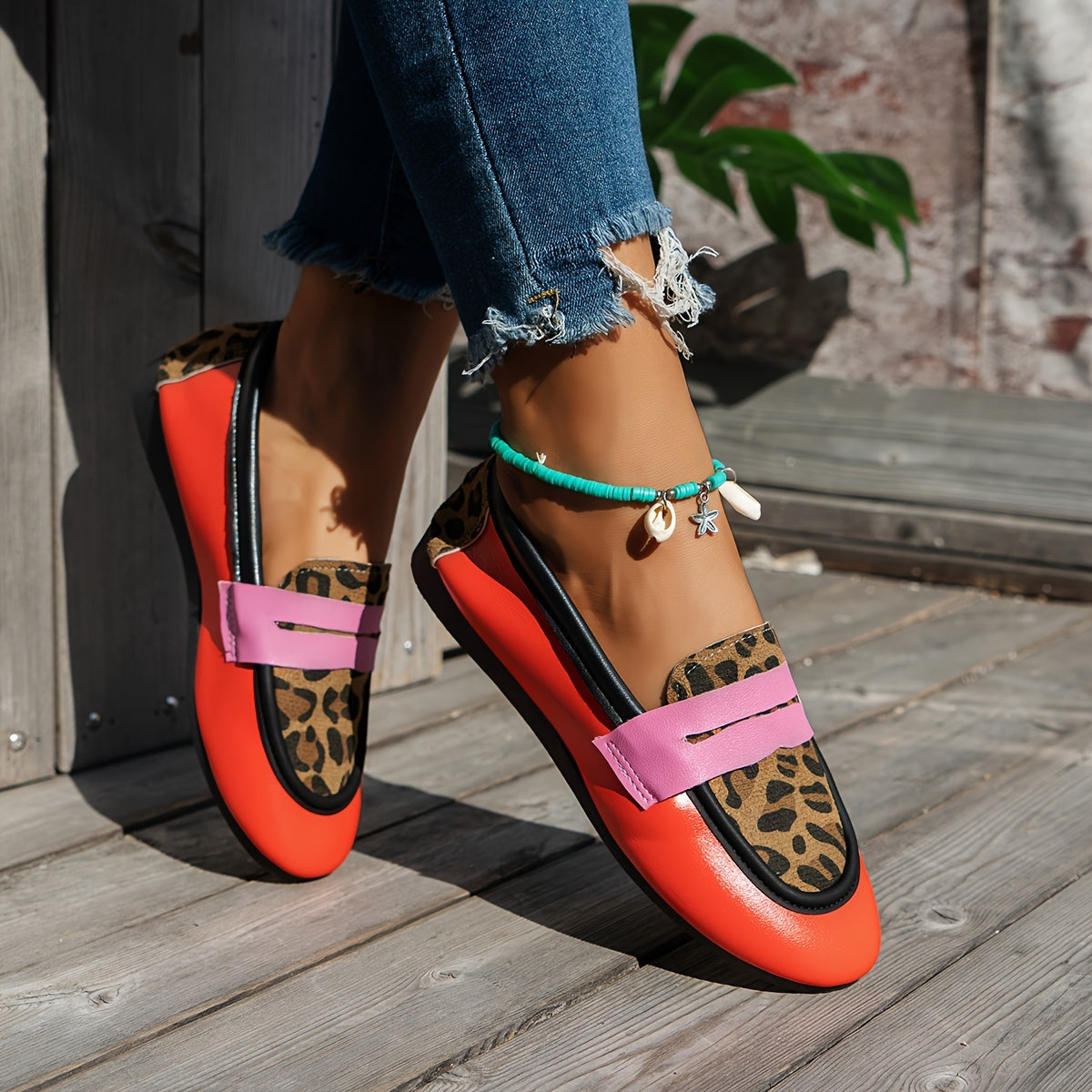 Amalia™ | Multicolor Loafers
