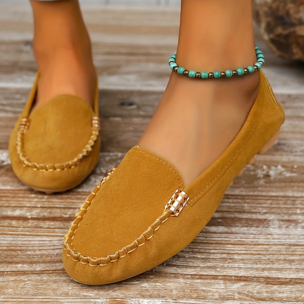 Kaia™ | Loafer-Style Ballet Flats