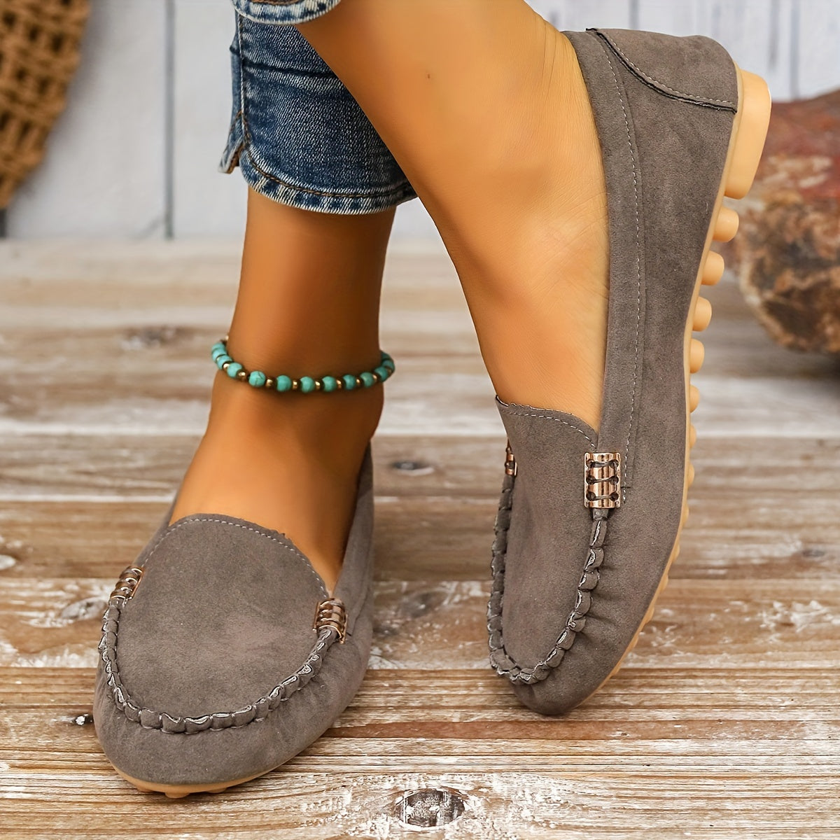 Kaia™ | Loafer-Style Ballet Flats