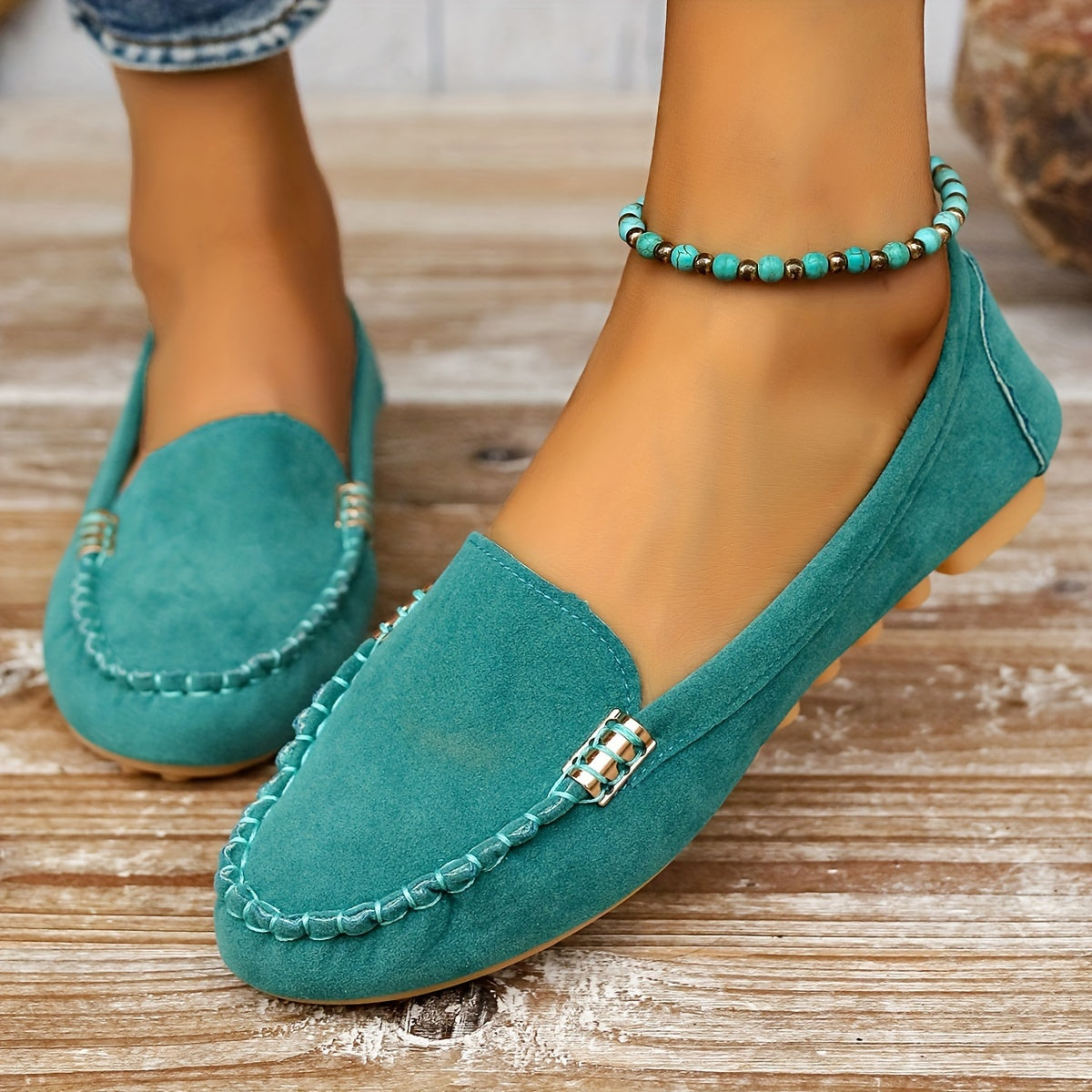 Kaia™ | Loafer-Style Ballet Flats