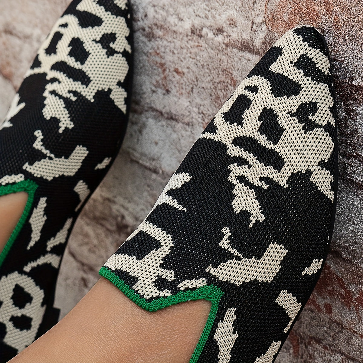 Nora™ | Zebra Loafers