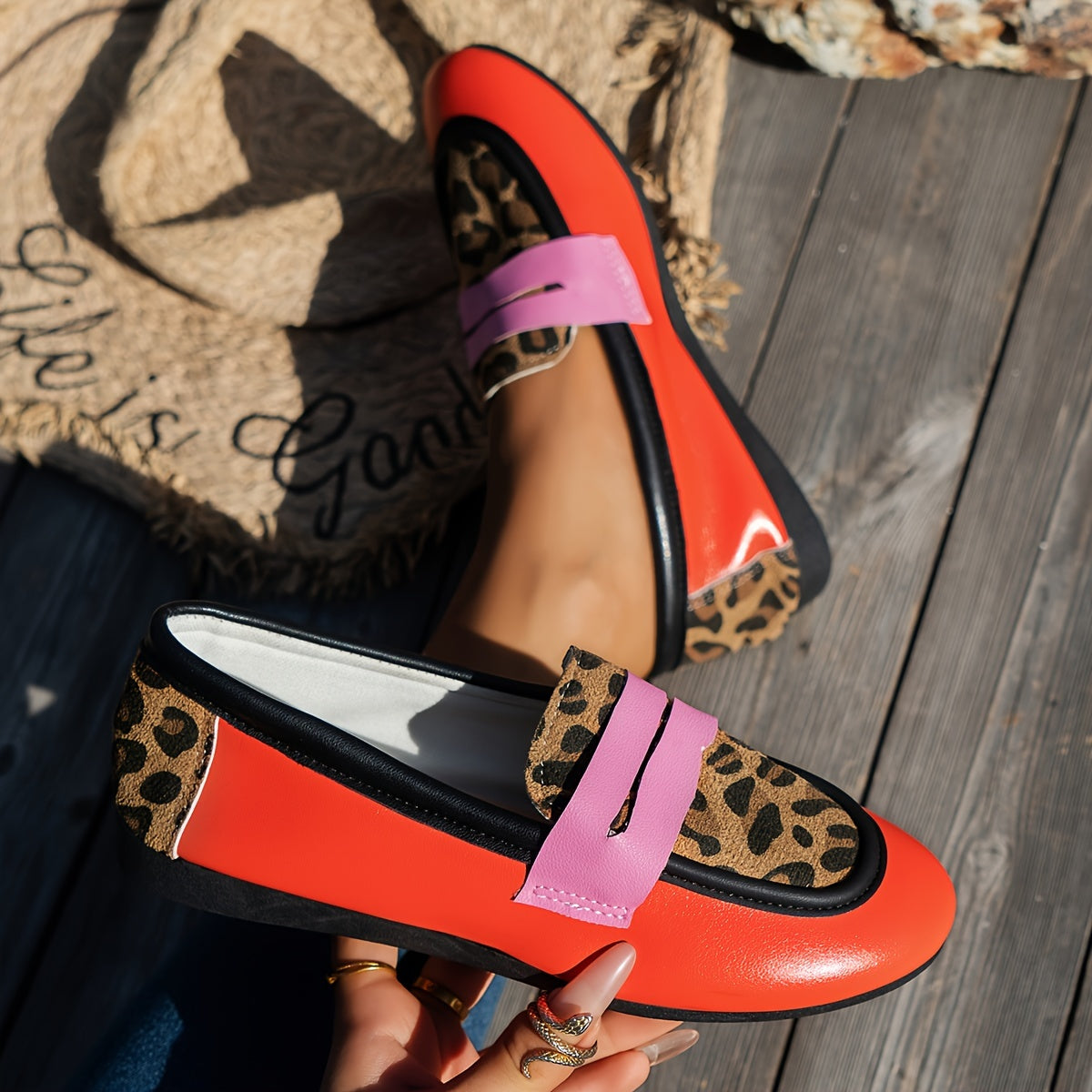 Amalia™ | Multicolor Loafers