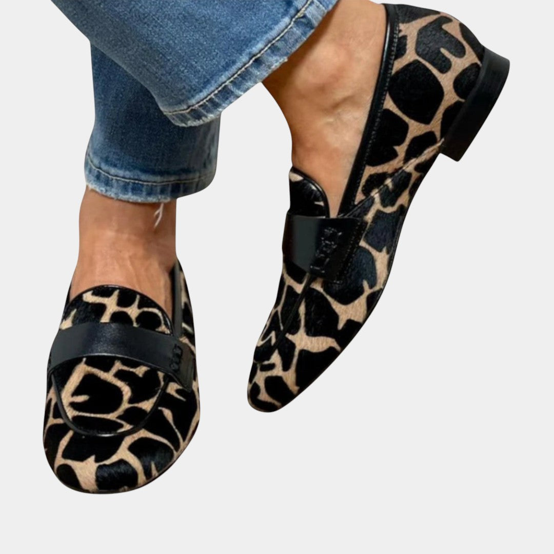 Lucilla | Classic Animal-Print Loafers