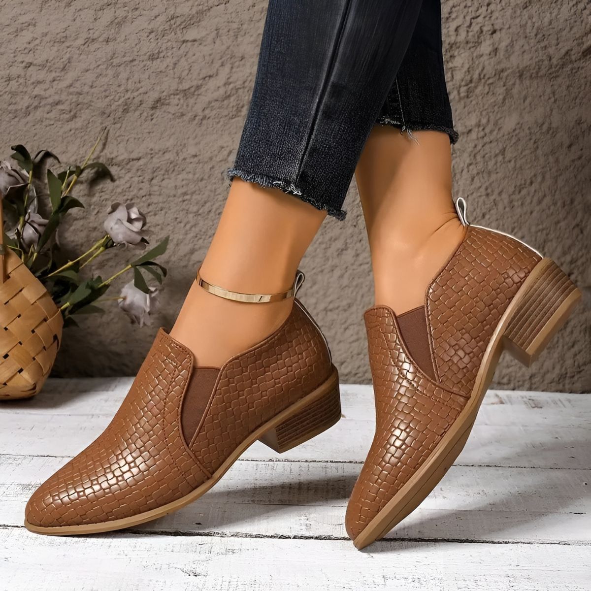 Alexia™ | Leather Orthopedic Oxford Shoes