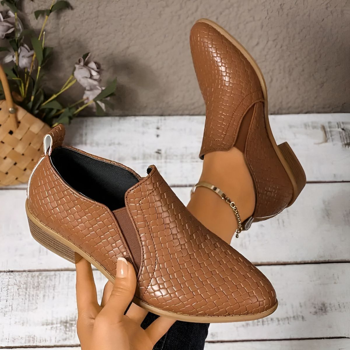 Alexia™ | Leather Orthopedic Oxford Shoes