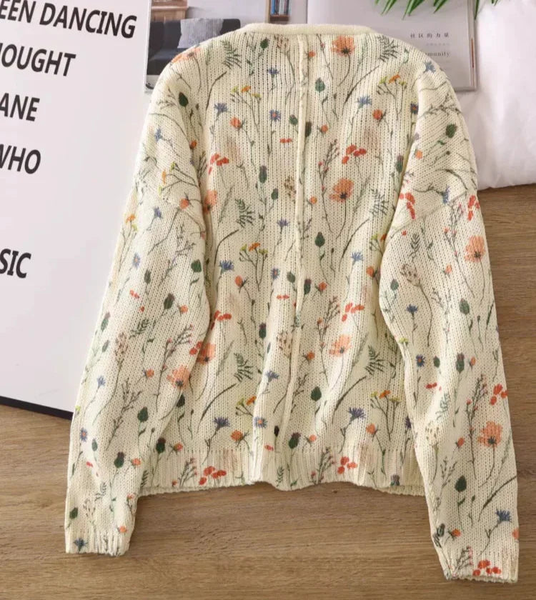 Sammy | Elegant Floral Printed Cardigan