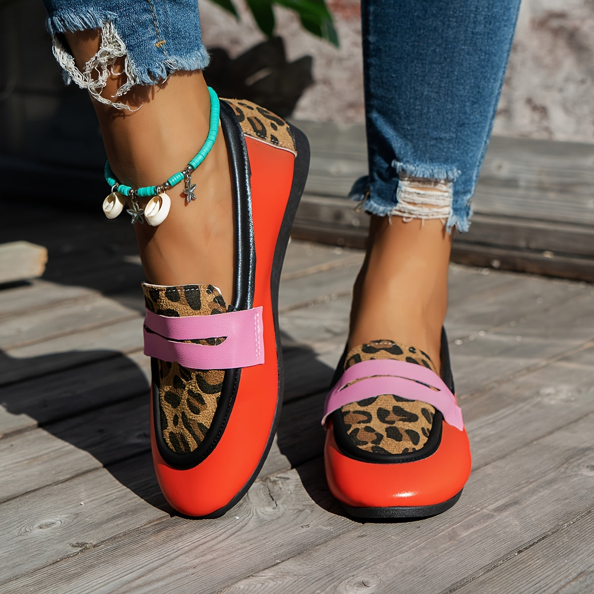 Amalia™ | Multicolor Loafers