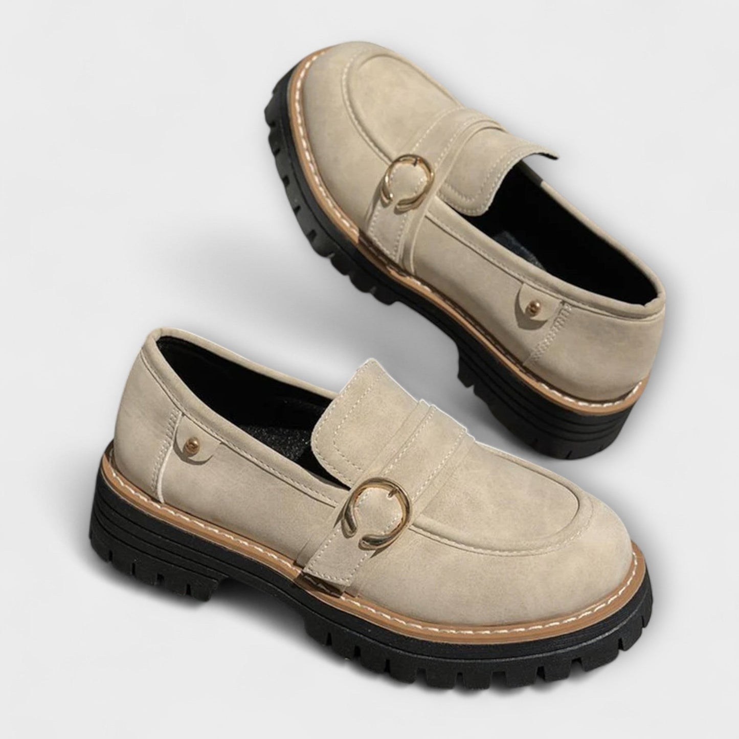 Lora™ | Casual Round-Toe Loafers