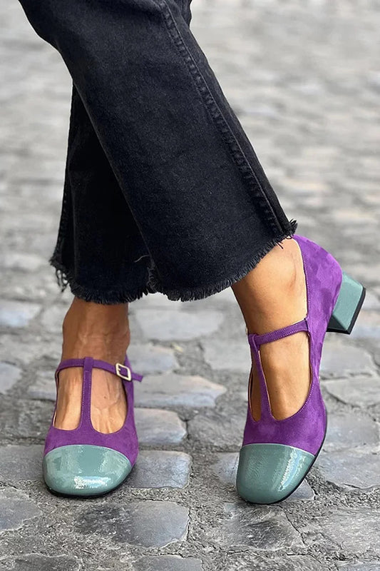 Milava™ | Elegant Satin heeled shoes