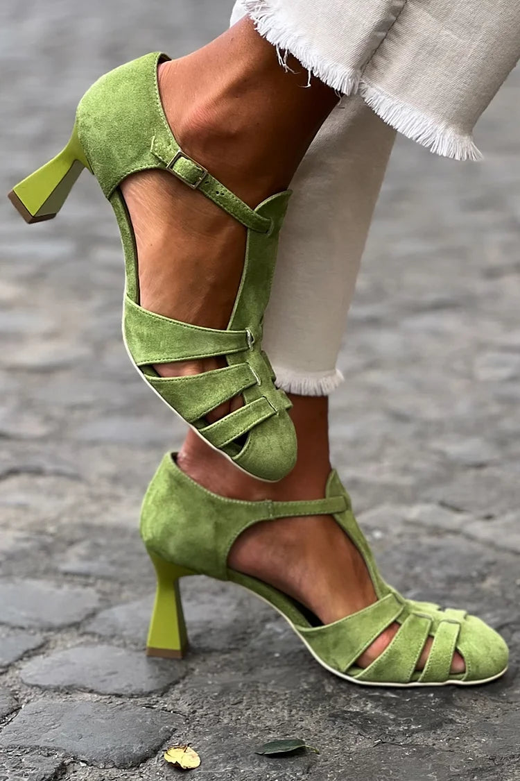 Hélène™ | Pastel Colored Heeled Shoes