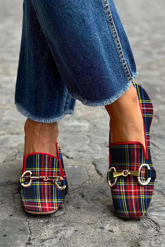 Mélani™ | Plaid Loafers