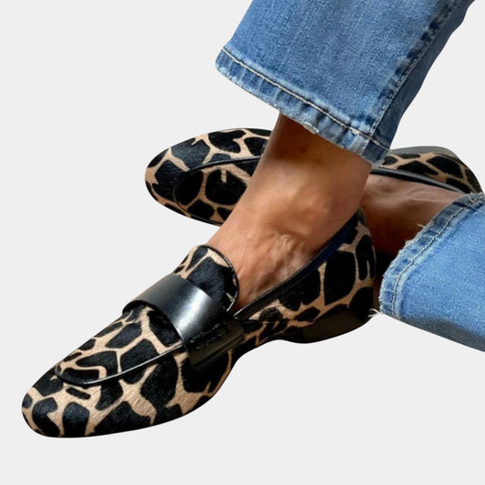 Lucilla | Classic Animal-Print Loafers