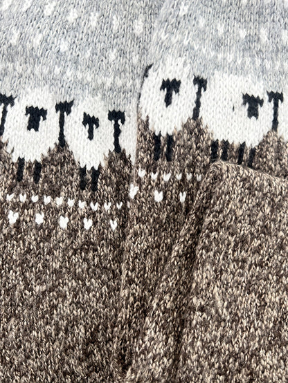 Nordic™ | Elegant Winter Sweater with Jacquard Sheep Pattern