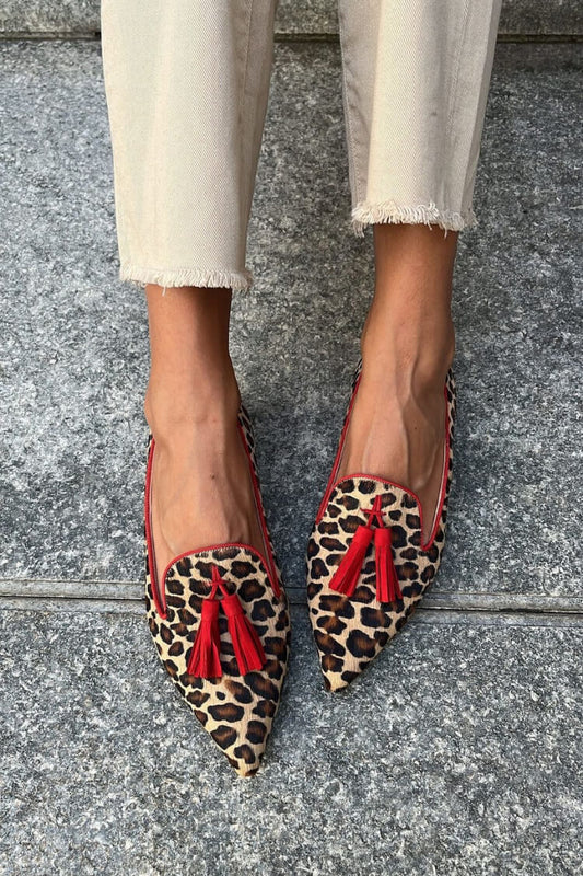 Nela™ | Leopard Loafers