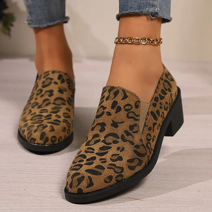 Angélique™ | Leopard Loafers