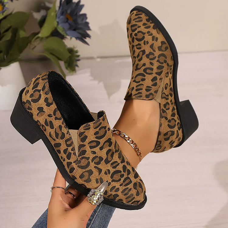 Angélique™ | Leopard Loafers