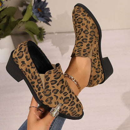 Angélique™ | Leopard Loafers