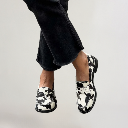 Veerle™ | Zebra Loafers