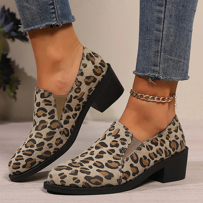 Angélique™ | Leopard Loafers
