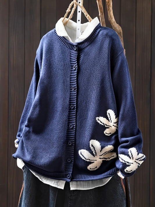 THE SERAPHINE | FLORAL KNIT