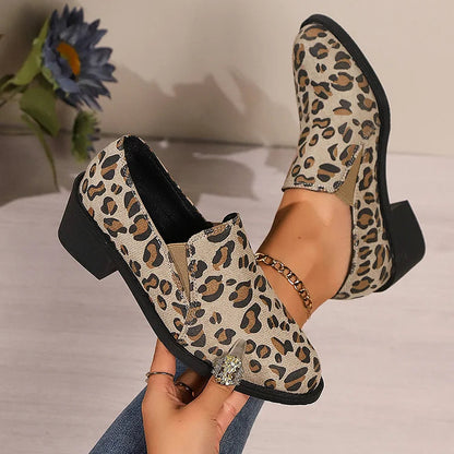 Angélique™ | Leopard Loafers