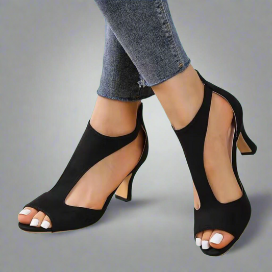 Suzanne™ | Elegant Satin Heels