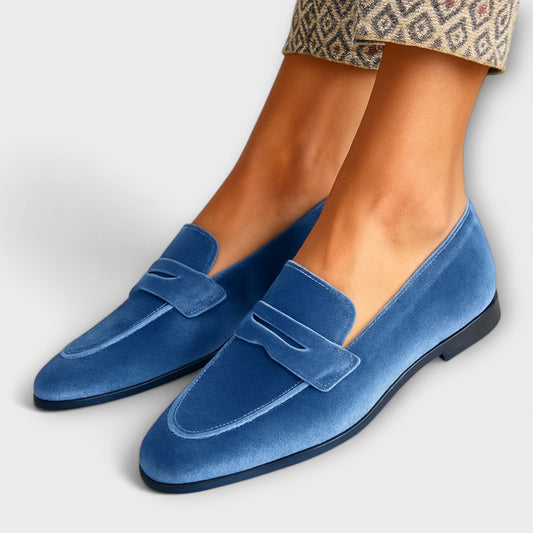 Louise | Soft Velvet Loafer's