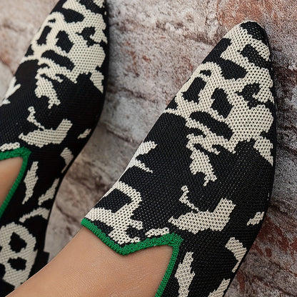 Nora™ | Zebra Loafers