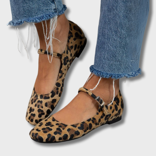 Louna™ | Leopard Loafers