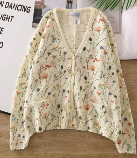 Sammy | Elegant Floral Printed Cardigan