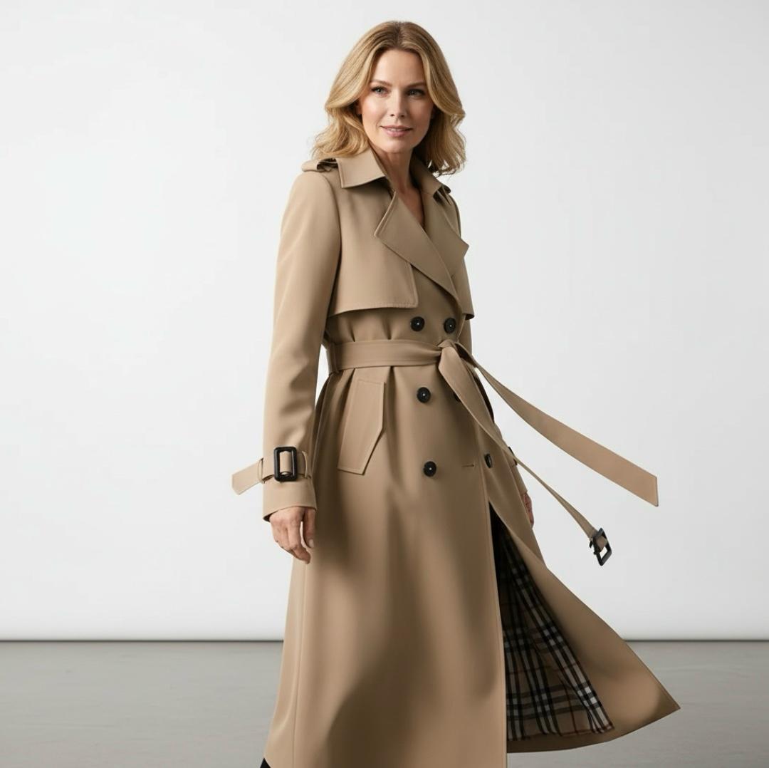 Clémentine | Timeless Elegant Trench Coat for Women