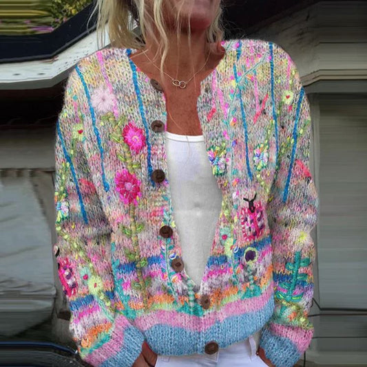 Sanne | Elegant Jacket with Floral Print