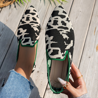 Nora™ | Zebra Loafers