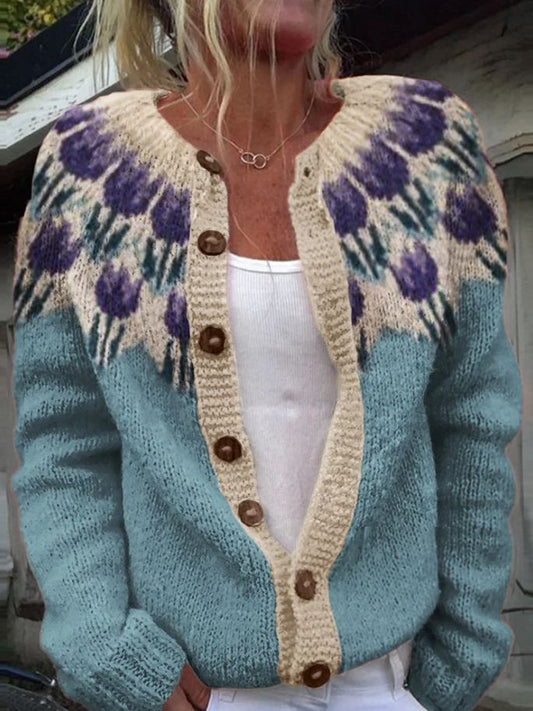 Keysha | Floral patterned jacket