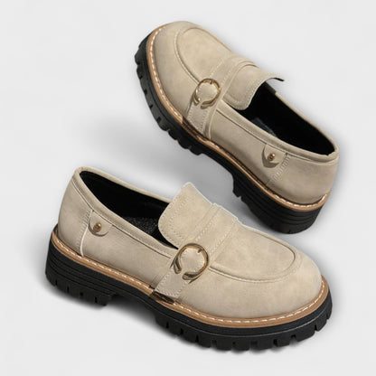 Lora™ | Casual Round-Toe Loafers