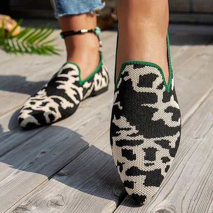 Nora™ | Zebra Loafers