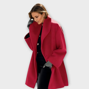 Savrani™ | Luxury Wool Windproof Coat
