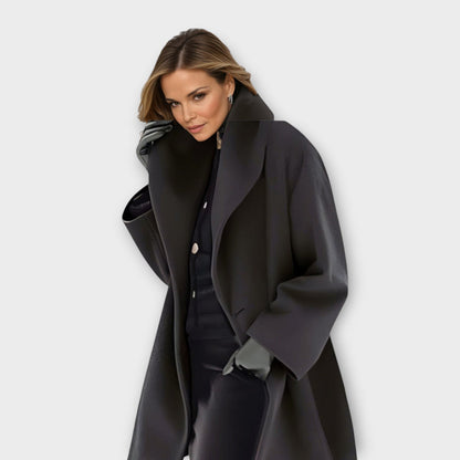 Savrani™ | Luxury Wool Windproof Coat