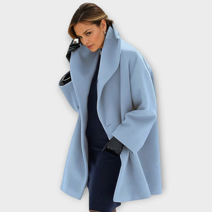 Savrani™ | Luxury Wool Windproof Coat